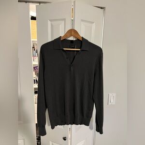 Club Monaco long sleeve sweater polo.